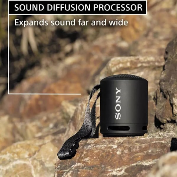 Sony SRS-XB13 Bärbar Vattentät Trådlös Bluetooth-högtalare Helt Ny Red