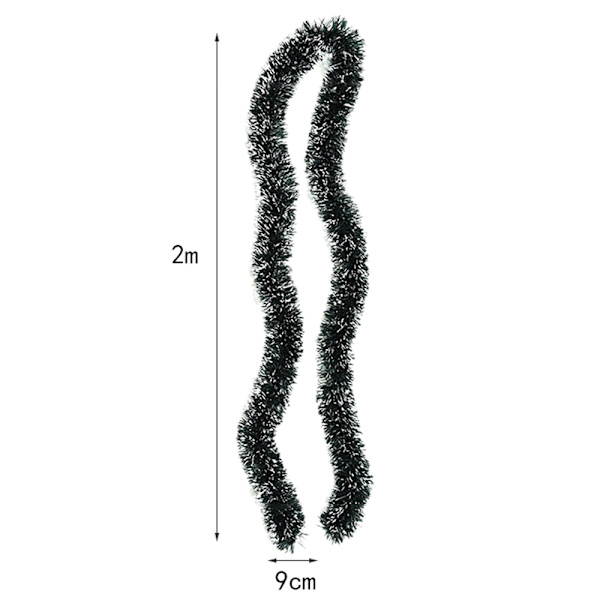 Julgransmatta Jul Dekoration black 2M