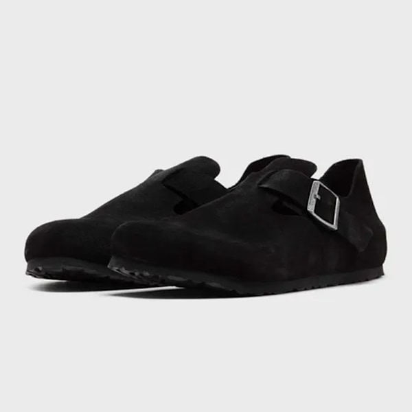 BirkenstockLondon Mockaskinn Skor Black 45