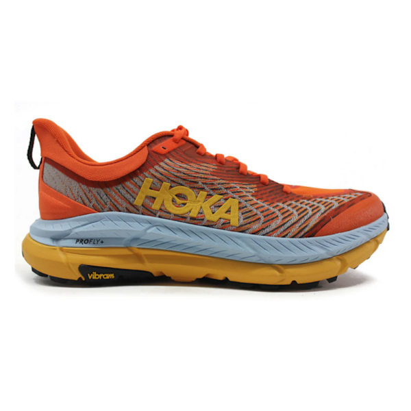 HOKA ONE ONE Mafate Speed 4 Mesh Herr Löparskor Låg Profil Gold Yellow 42.5