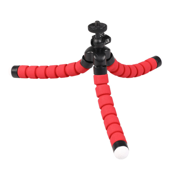 Hållare Flexibel bläckfisk stativ Telefon Kamera Selfie Stand Monopod red