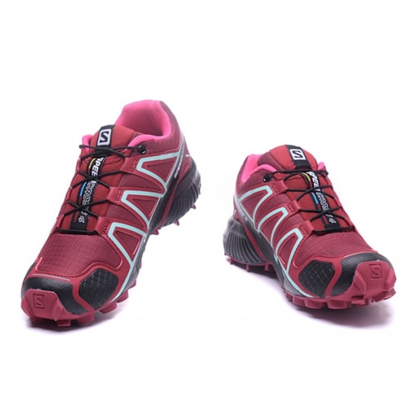 SALOMON Speedcross 4 naisten juoksukengät lenkkitossut vaelluskengät Plum Red 40