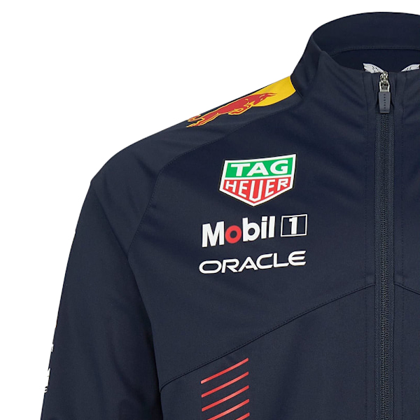 För Oracle Red Bull Racing 2023 Vuxen Herrar Team Vindtät Dragkedja Jacka Rock Motorola Moto Jacka XL