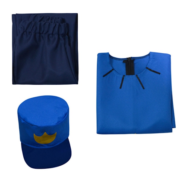 Lasten Dog Man -asu Halloween-jouluun, naamiaisasusteet, cosplay, 6-13 vuotta 130cm