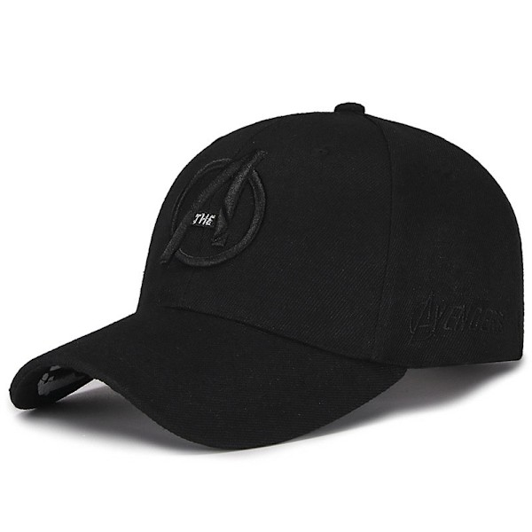 Herr Basebollkepsar Vår Casual All-Match Toppiga Kepsar Solhattar black C