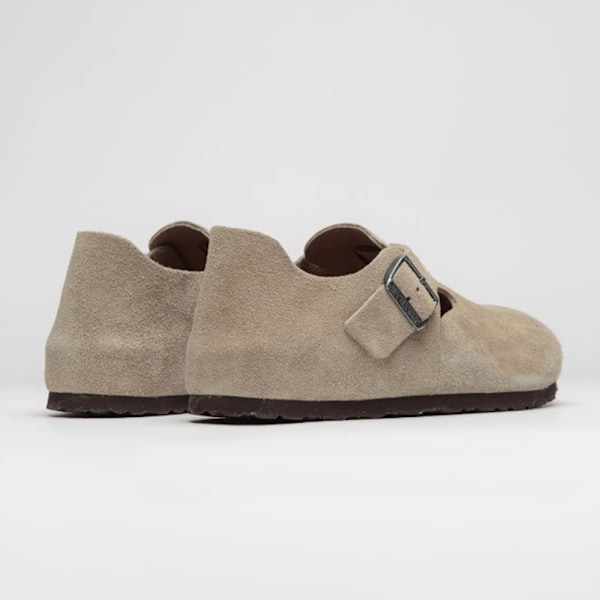 BirkenstockLondon Mockaskinn Skor Grey 38