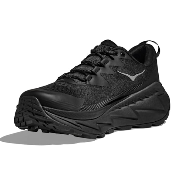 HOKA ONE ONE Skyline Float X Damskor Låg-Topp Vägspringande Träningsskor Stretch-Stickade Vandringsskor Black 40.5