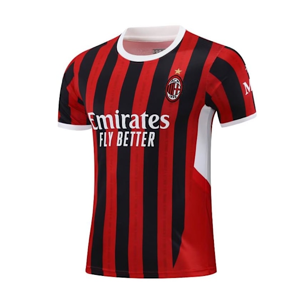 2025 AC Milan Tröjor NO.11 PULISIC Fotbollströja Sport Träning Kortärmad Fotbollstopp för Vuxna Herr Fotbollströja M