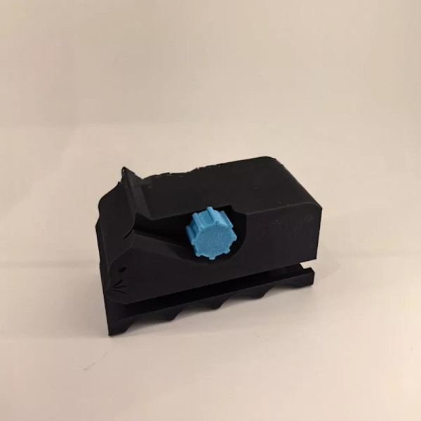 Kartongskärare 3D-printad Kartongskärare Kattformad Glidskärare för DIY Kattklösbrädor Inslagning Black