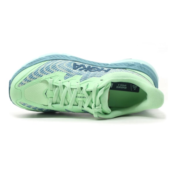 HOKA ONE ONE Mafate Speed 4 Mesh Lågprofil Löparskor för Kvinnor Lime 36