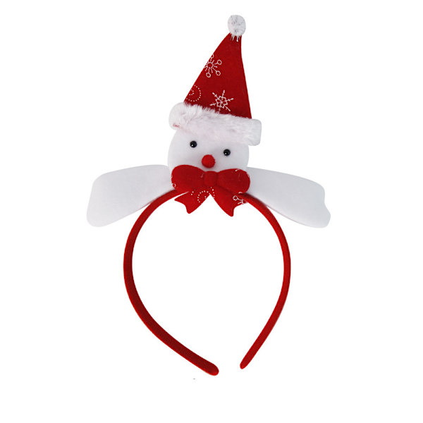 3 stk. sæt Xmas hvid snemand tutu kjole hårbånd + tørklæde outfit 90CM