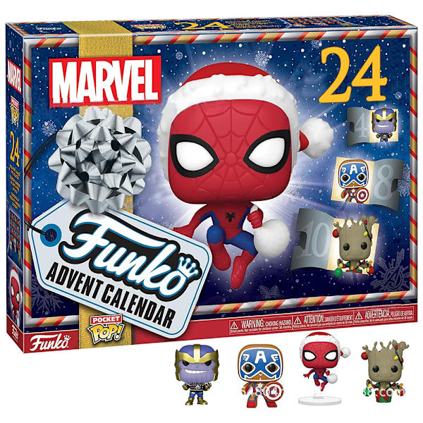 2024 Spider-Man/Star Wars Mini Figurer Legetøj Julekalender Nedtælling Blind Box B