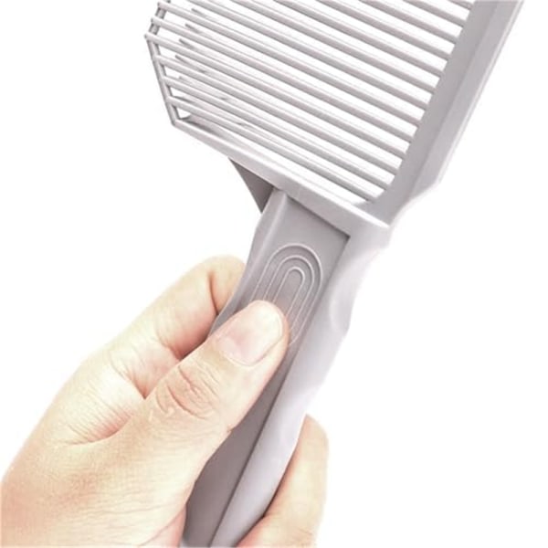 Gradienter Design Barber Fade Comb Hårklippning Böjd Positionering Clipper Comb