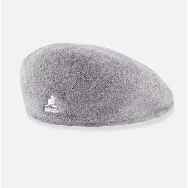 Mode Kangol Ull Beret Hatt Män Kvinnor Vinter Casual Newsboy Hatt #6 M