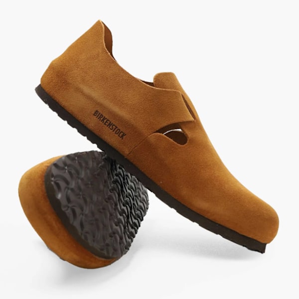 BirkenstockLondon Mockaskinn Skor Maroon 41