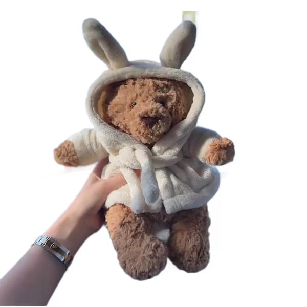 Jellycat - Bartholomew Bear Badekåpe - Gaver til Jenter Gutter Barn Kvinner Brun