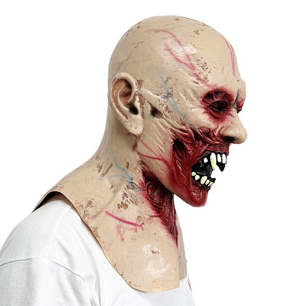 Helt huvud monster Halloween fest skräck vampyr häxa zombie cosplay läskig Halloween mask