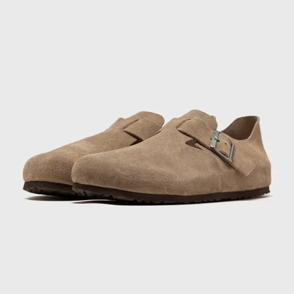 BirkenstockLondon Mockaskinn Skor Brown 41