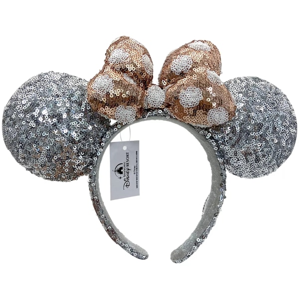 Tyttö Ruusu Kulta Hopea Pilkullinen Paljetti Minnie Hiiri Korva Rusetti Hiuspanta Alice Panta