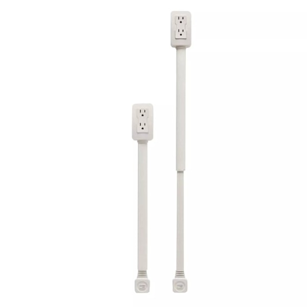 22\"-34\" Sähköpistorasian jatkojohto! Pidentää, kääntyy 180° ja sisältää ylijännitesuojan sekä USB-portin