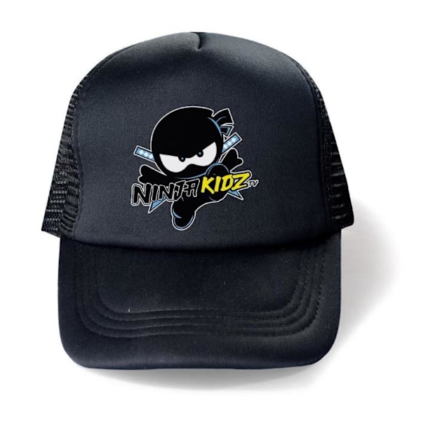 Ninja Kidz TV Mesh Baseball Cap för barn, justerbar snapback solhatt, present D
