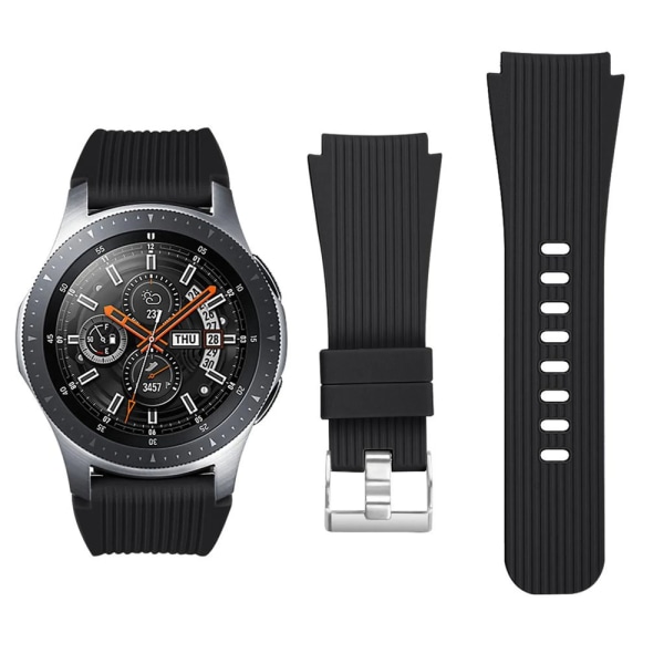Armband för Samsung Galaxy Watch 46 mm Smartwatch-bälte black