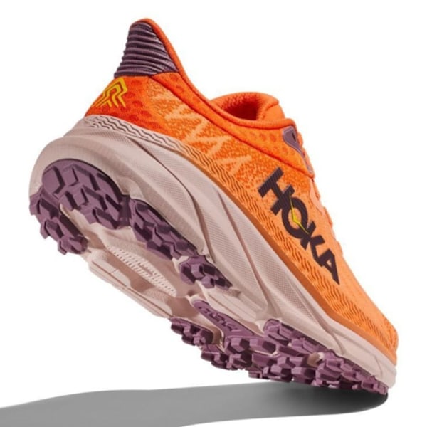 HOKA ONE ONE Challenger ATR 7 Herrskor Lågprofil Löpskor för Asfalt Orange 39