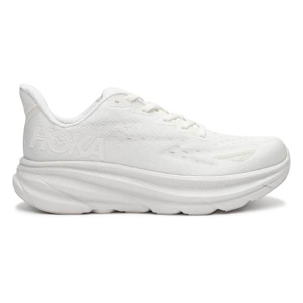 HOKA ONE ONE CLIFTON 9 Herrskor Mesh Låg-Topp Löpningstränare White 42