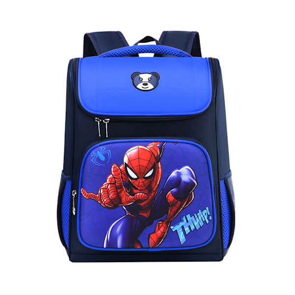 Spiderman Frozen Bil 3D Print Rygsæk Børn Skoletaske Studerende Rejserygsæk D