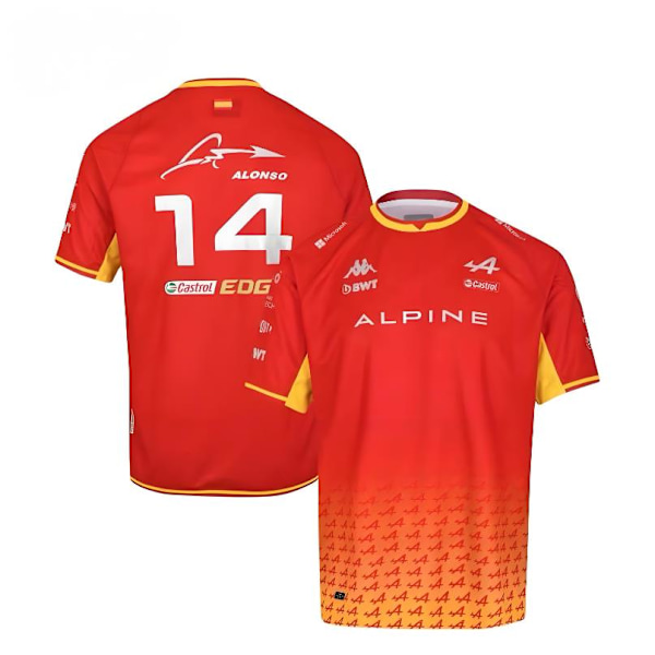 2025 Off Road Racing T-skjorte, Team Driver T-skjorte Basic Kort Ermet Tee, Unisex Stil For Menn Og Kvinner Gave Til F1 Racing Fans #1 L