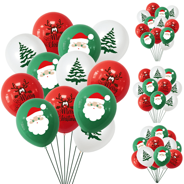 Juleballonger for festdekorasjoner hjemme, skole, klasserom A