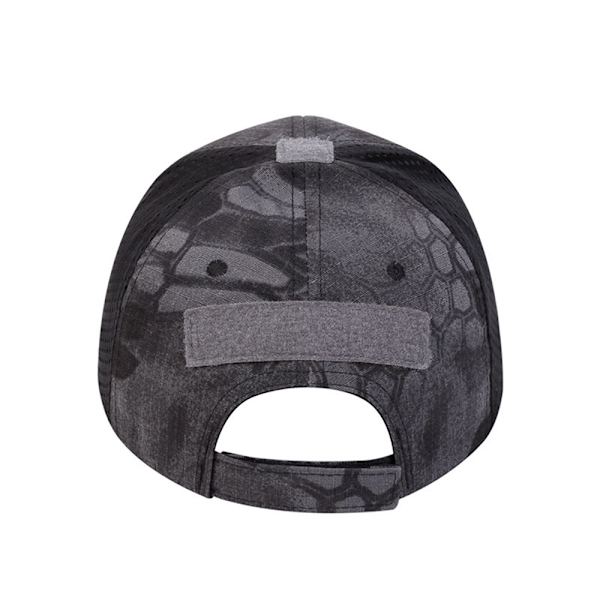 Truckerkeps med dödskalletryck för män och kvinnor, mesh-keps, snapback, solvisir, sportkeps A