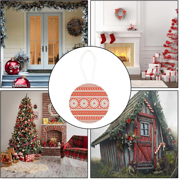 Julskämt Ornament Get Skrik Ljudmakare Julgran Hängande Dekorationer Presenter A-Snowflake