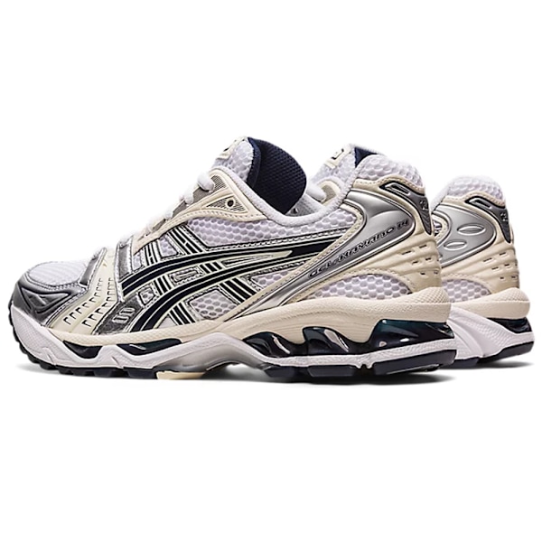 ASICS GEL-Kayano 14 Herrskor Lågprofil Löparskor för Asfalt Silver Black 42