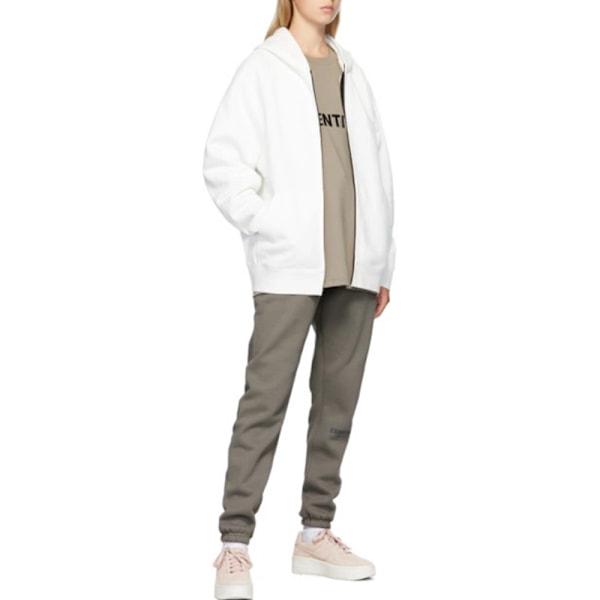 FEAR OF GOD RAGLAN FULL ZIP HOODTRÖJA White L