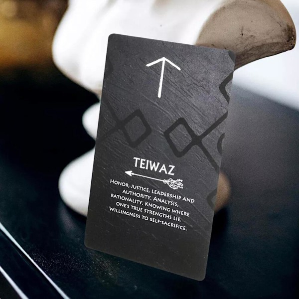 26 kpl Tarot-kortteja, riimukivi Oracle -pakka, ennustava henkinen korttipeli