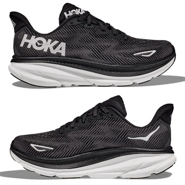 HOKA ONE ONE CLIFTON 9 Damskor Mesh Låg-Topp Löparskor för Asfalt #2 38