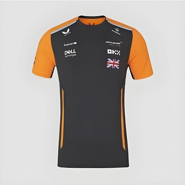 McLaren F1 Miesten 2025 Tiimin Kuljettajien Lyhythihainen Paita XL