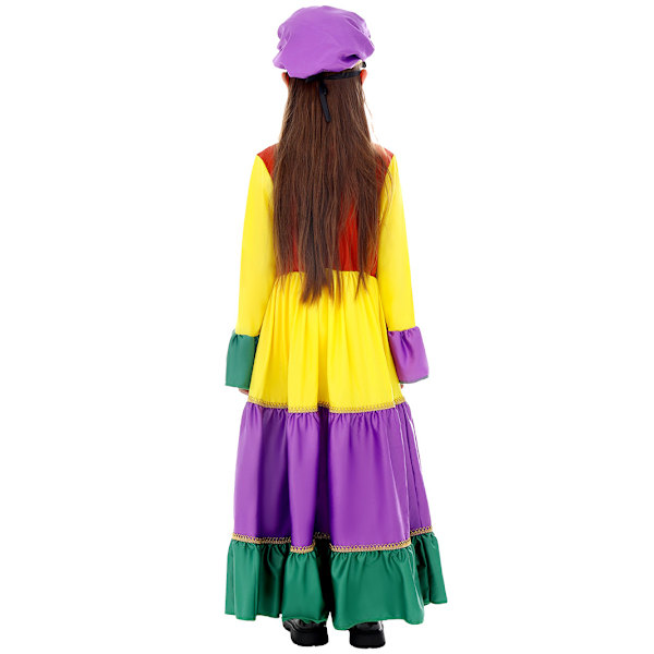 Tutu Klänning för Flickor, Toddler Kids Tulle Festklänningar för Födelsedagskläder Halloween Särskilt Tillfälle 4-11 År L