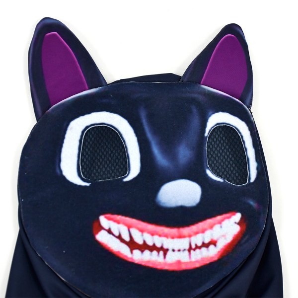 Barn Svart Katt Kostym Halloween Karaktär Cosplay Overall 110cm