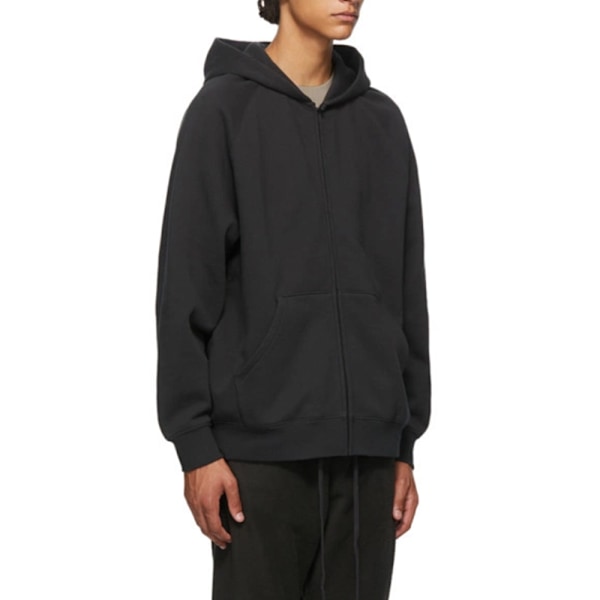 FEAR OF GOD RAGLAN FULL ZIP HOODTRÖJA Black XL