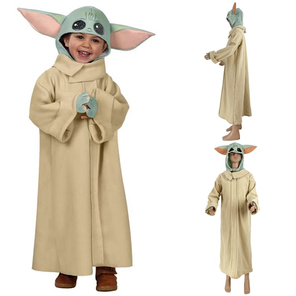 Barnens Cosplay-dräkt Star Wars Mandalorians Yoda Babys L