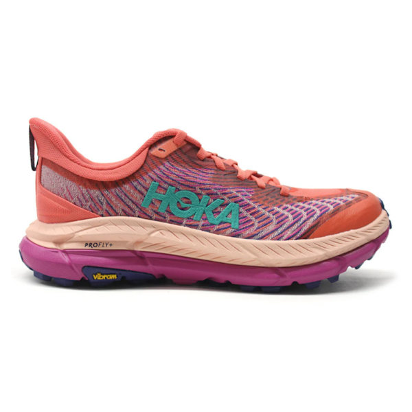 HOKA ONE ONE Mafate Speed 4 Mesh Lågprofil Löparskor för Kvinnor Pink 38