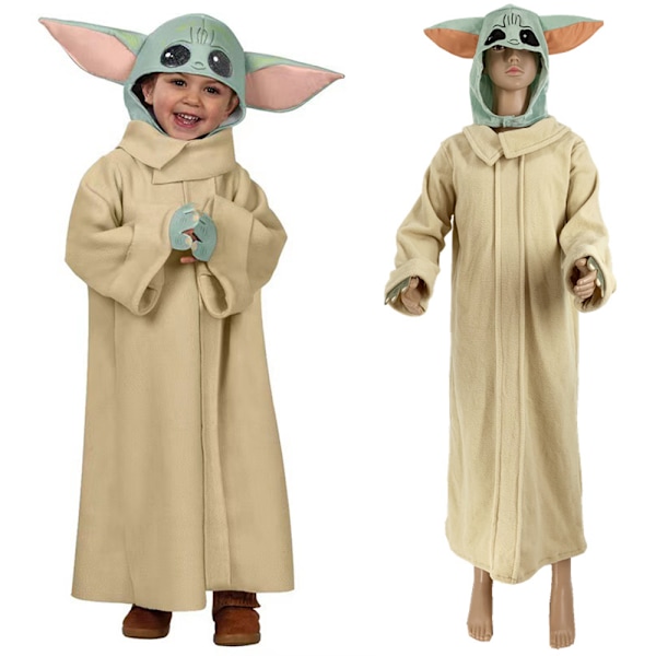 Børne Cosplay Kostume Star Wars Mandalorians Yoda Babys M