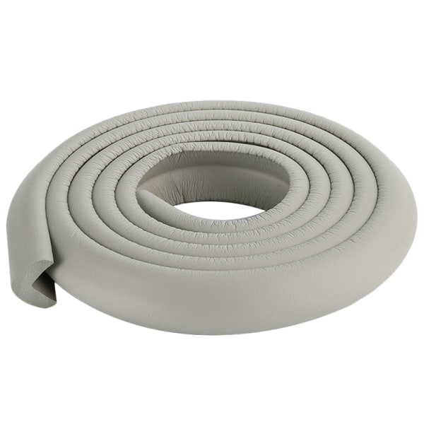Kant- og hjørnebeskyttelse for møbler, bord og peiser beige 2M