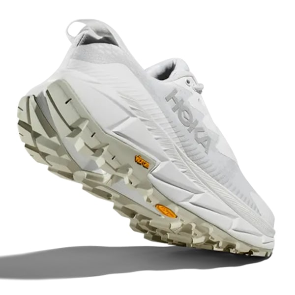 HOKA ONE ONE Skyline Float X Damskor Låg-Topp Vägspringande Träningsskor Stretch-Stickade Vandringsskor White 36