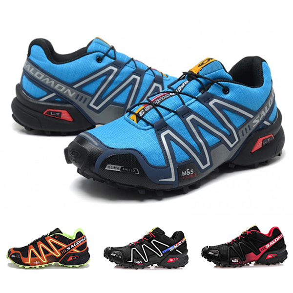 Salomon Speedcross 3 Löparskor Black Milky White Fluorescent 46