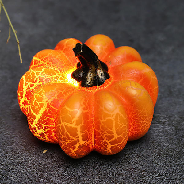 Halloween LED Pumpa Ljus Utomhus Inomhus Fest Dekoration C