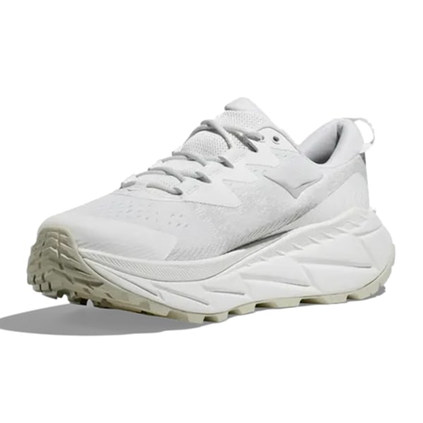 HOKA ONE ONE Skyline Float X Herrskor Låg-Topp Vägspringande Träningsskor Stretch-Stickade Vandringsskor White 42.5