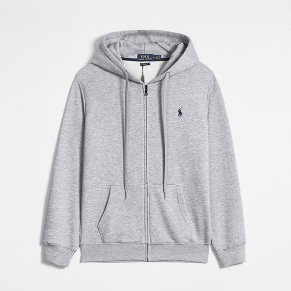 PoloRalphLauren Herrarnas Dragkedja Långärmad Casual Pullover Toppar Tröja D 3XL